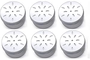 CHENGXINWENHUA Dog skent Work tins 6 Pack，Dog Scent Training Box，Dog Nose Work containers (drip)