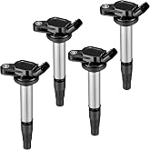 BDFHYK Ignition Coil Pack UF596 for Toyota Corolla 2009-2017 | for Toyota Prius 2010-2015 Matrix 2009-2014 for Lexus CT200h Pontiac Vibe Scion iM xD 1.8L l4 Toyota Oem Coil Pack Set of 4