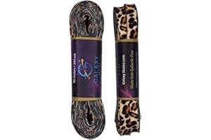Galaxy Skates Sublimation 9mm Roller Skate Laces – 96” Colorful Shoelaces for Derby Skates, Boots, Figure Skates