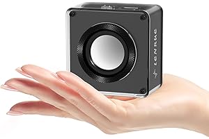 LENRUE Mini Bluetooth Speaker,Wireless Portable Speakers,5W Small Speaker with Clear Sound,Support TWS/TF Card,Lanyard Design for Hiking, Biking, Trip,Gift for Men/Women/Boys/Girls/Teenagers