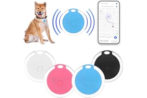 BEIXO GPS Tracker for Kids,Bags,Pets,Wallet, Luggage and More,Portable Bluetooth Anti-Lost Device,Dog Bluetooth Tracker,Keys Finder and Phone Finder, App Control(Blue)