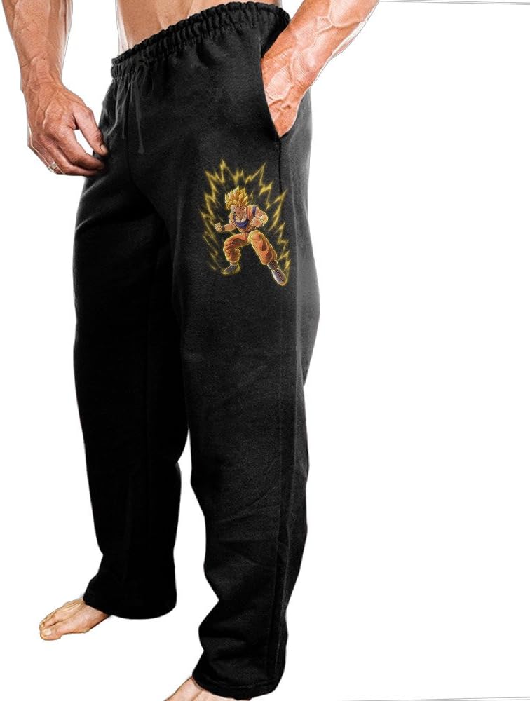 Men S Sweatpants Render Dragon Ball Z Goku Black Amazon Ca Clothing Accessories