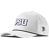 Branded Bills Officially Licensed NCAA x Curved 5-Panel Block College Collection PVC
