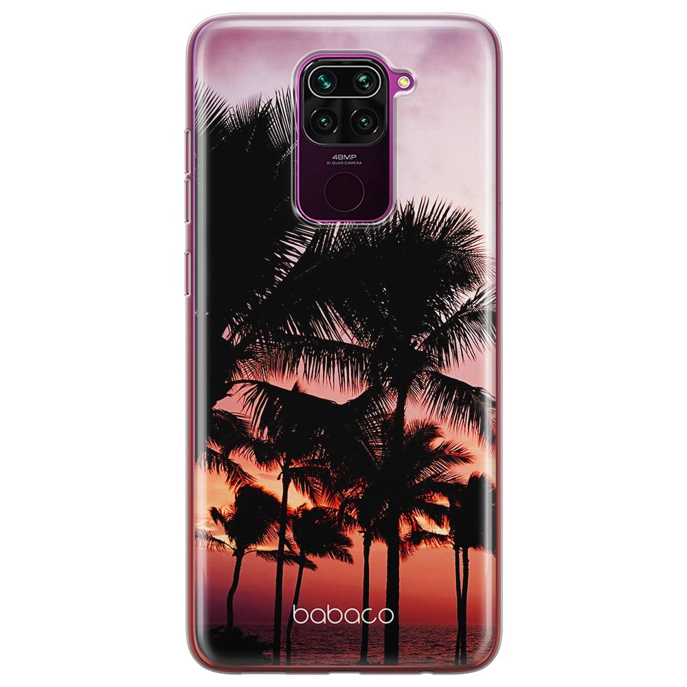Babaco ERT GROUP mobile phone case for Xiaomi REDMI NOTE 9 original and officially Licensed pattern Nature 001 optimally adapted to the shape of the mobile phone, case made of TPU