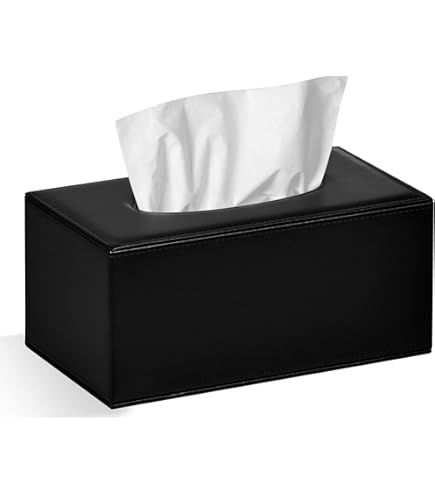 Amazon.com: FEMELI Acrylic Tissue Box Cover,Rectangular Facial
