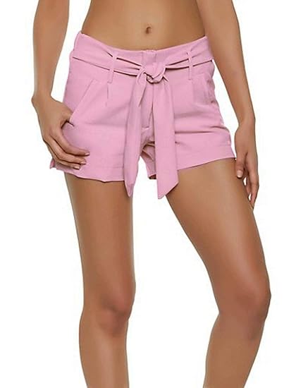 baby pink shorts womens