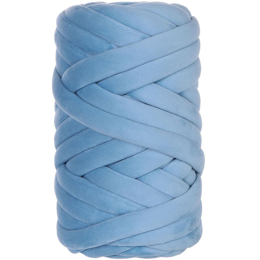 1 Pcs Super Chunky Arm Knitting Yarn Braided Knot Throw Blanket Cotton Yarn for DIY Knitting Blanket Pets House Bed 500g