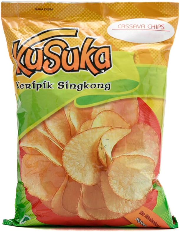 Cassava Chips (Black Pepper Flavor) - (Pack of 6)