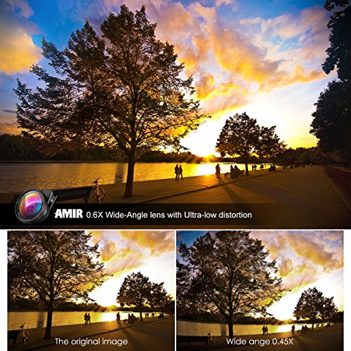 AMIR-Phone-Camera-Lens-06X-Super-Wide-Angle-Lens-15X-Macro-Lens-2-in-1-Clip-On-Cell-Phone-Camera-Lens-for-iPhone-8-7-7-Plus-6s-6-Samsung-Other-Smartphones