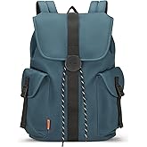 mixi Travel Laptop Backpack for Women & Men Carry On Backpack fits 16'' Laptop, Waterproof Lightweight Casual Weekender Bags Rucksack,17 Inch, Abyssal Green