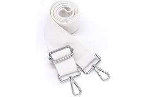 S&loyoe Solid Color Purse Straps Replacement Crossbody Bag Strap Adjustable Wide Guitar Straps for Handbags 1.5inch