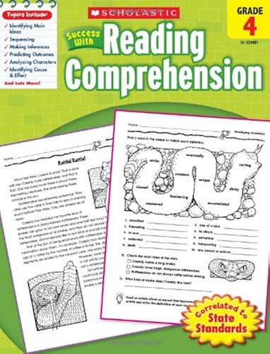Download Scholastic Success with Reading Comprehension, Grade 4 PDF