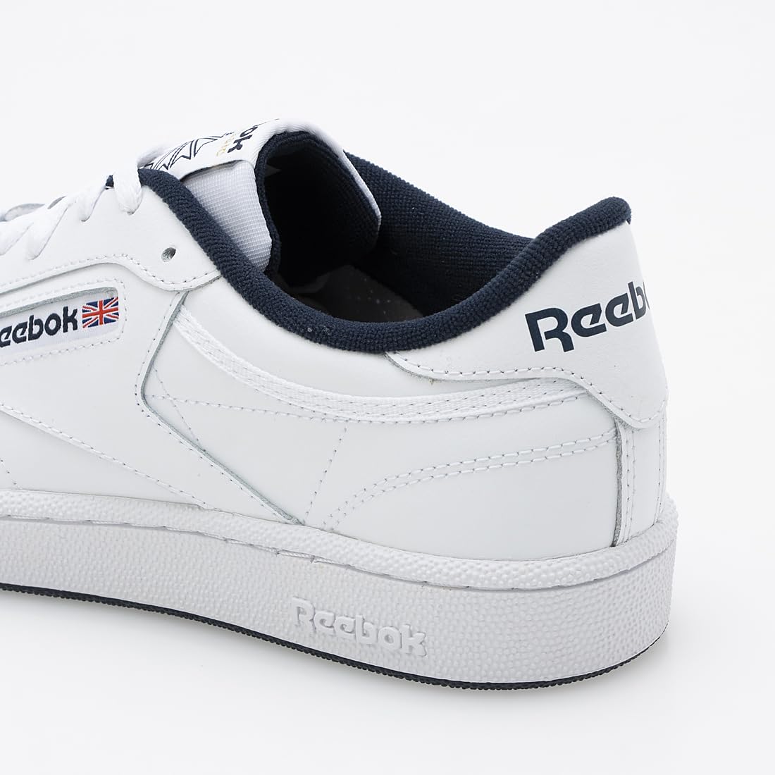 Reebok Herren Club 85 Fitnessschuhe, Weiß Intense White Navy, 42.5 EU 8