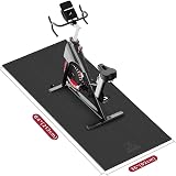 HAPBEAR Exercise Mat 84 x 36 x 0.25 in Treadmill Bike Floor Protector