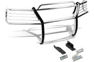 DNA Motoring GRILL-G-031-SS Front Bumper Brush Grille Guard Compatible with 02-05 Explorer 4-Dr