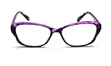 Reading Glasses EYE ZOOM Ladies Plastic Frame Cat