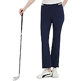 Pro X Gear Women Golf Pants with Pockets Spring Summer 4-Way Stretch Lightweight Quick Dry Casual Pants Athletic UPF 50+