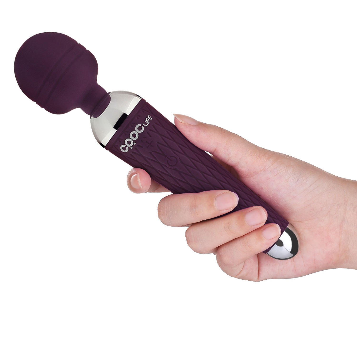 Rechargeable Massager with 16 Powerful Speeds, CRDC Life Portable Therapy Body Massager for Muscle Aches and Sports Recovery