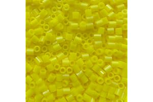 ZLLBTMO Fuse Beads, Glow at Night Iron Beads, 5MM 2000PCs Glow in Dark Plastic Craft Melting Bead (Color 7)