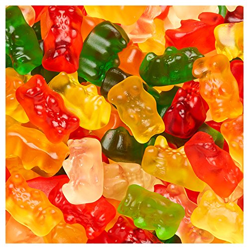 HARIBO GOLDBEARS, GUMMI CANDY, 10 OZ RESEALABLE BAG, ASSORTED FLAVORS