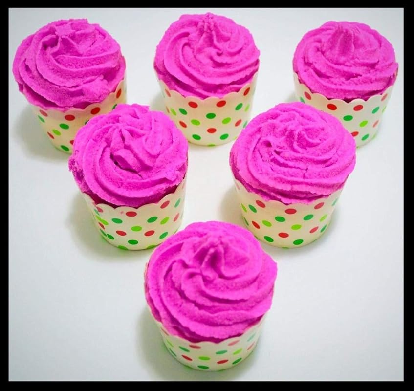 Cupcake Deluxe Bath Bombs Box of 6 Amazon.ca Handmade
