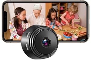 ELEFOCUS Spy Camera Hidden Camera,WiFi Mini Nanny Cam Wireless Camera for Home Office Security,Pet Dog Camera Indoor Outdoor Baby Camera，Secret House Camera with Motion Detection Night Vision -2