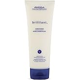 Aveda Brilliant Conditioner | Hydrating, Detangling, Smoothing Conditioner | Adds Shine | with Jojoba and Babassu Oils | for All Hair Types, 6.7 Fl Oz