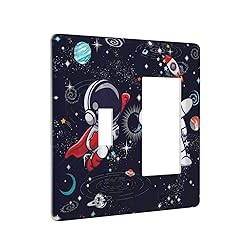 Tewujay Decorative Cartoon Cute Astronauts Galaxy