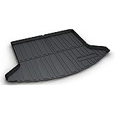 CX-5 Cargo Liners - Compatible with Mazda CX5 2017-2021 2022，All-Weather Protection Rear Cargo Trunk Tray Floor Mats, 3D Custom-Fit Waterproof Durable Odorless Accessories