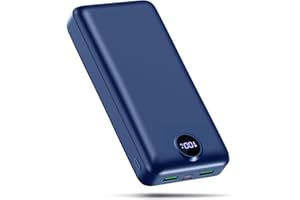 Power Bank Fast Charging 50000mAh- 22.5W Portable Charger USB C Quick Charge with 3 Outputs & 2 Inputs LED Display Huge Capac