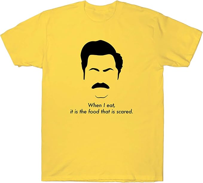 Amazon Hot When I Eat It Is The Food That Is Scared T Shirt