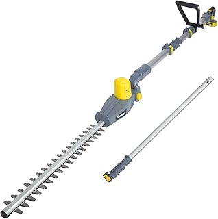 FANZTOOL Akku Teleskop Heckenschere Teleskopstiel mit 20V/2Ah Akku