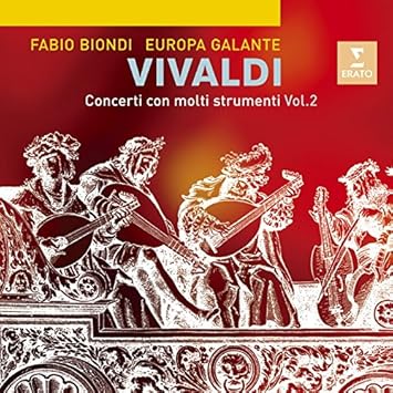 Amazon ヴィヴァルディ 様々な楽器のための協奏曲集第2集 ビオンディ ファビオ ヴィヴァルディ ビオンディ ファビオ エウローパ ガランテ ビオンディ ファビオ ナッデオ マウリツィオ ピケ アレッサンドロ ピナルディ ジャンジャコモ ロニョーニ