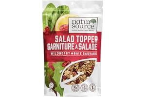 naturSource Salad Topper Wildberry - Salad Toppings, Salad Mix, Salad Toppers Seeds and Cranberries, Crunchy, Mixed Seeds for
