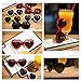 Pibupibu 10 Pack Neon Heart Sunglasses Bulk, Fun Cute Heart Shaped Sunglasses Bachelorette Party for Women
