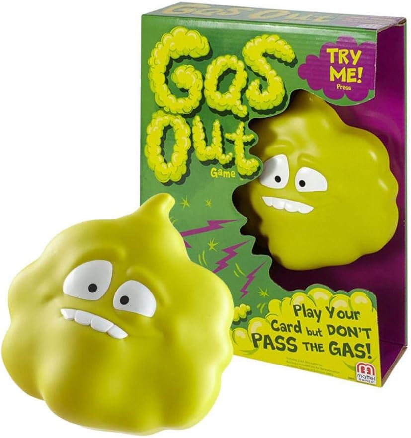 Longay Fart Toys Gas Out Guster Cloud Desktop Game Children Kid Toy Card Plastic Spoof Gift