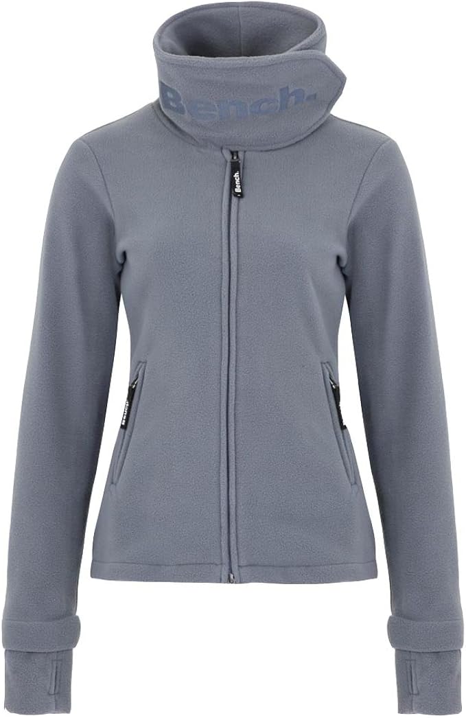Bench Women's Funnel Neck Fleece Jacket Amazon.co.uk Clothing