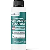 Perfumer's Alcohol, 200-Proof, No Methanol, SD-40B Fragrance Base, 8 oz | Base for Making Luxury Perfume, Cologne, &amp; Room Sprays - Denatured Ethanol for DIY Perfume Formulation, Made in USA