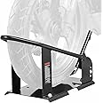 VEVOR Motorcycle Wheel Chock, 1800 lbs Capacity Wheel Cradle Holder, Heavy-duty Steel Motorcycle Front Wheel Stand with 3 Adj