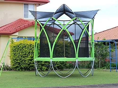 Spark Trampoline Add-On Accessories - Swing Set, Climbing Bar, Web Swing, Roof, Ladder, Basketball Hoop, or Anchor Set (14 Foot Roof)