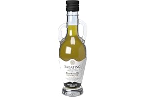 Sabatino Tartufi All Natural Black Truffle Infused Olive Oil - Made From Black Truffles, Vegan, Vegetarian, Kosher, Non-Gmo P