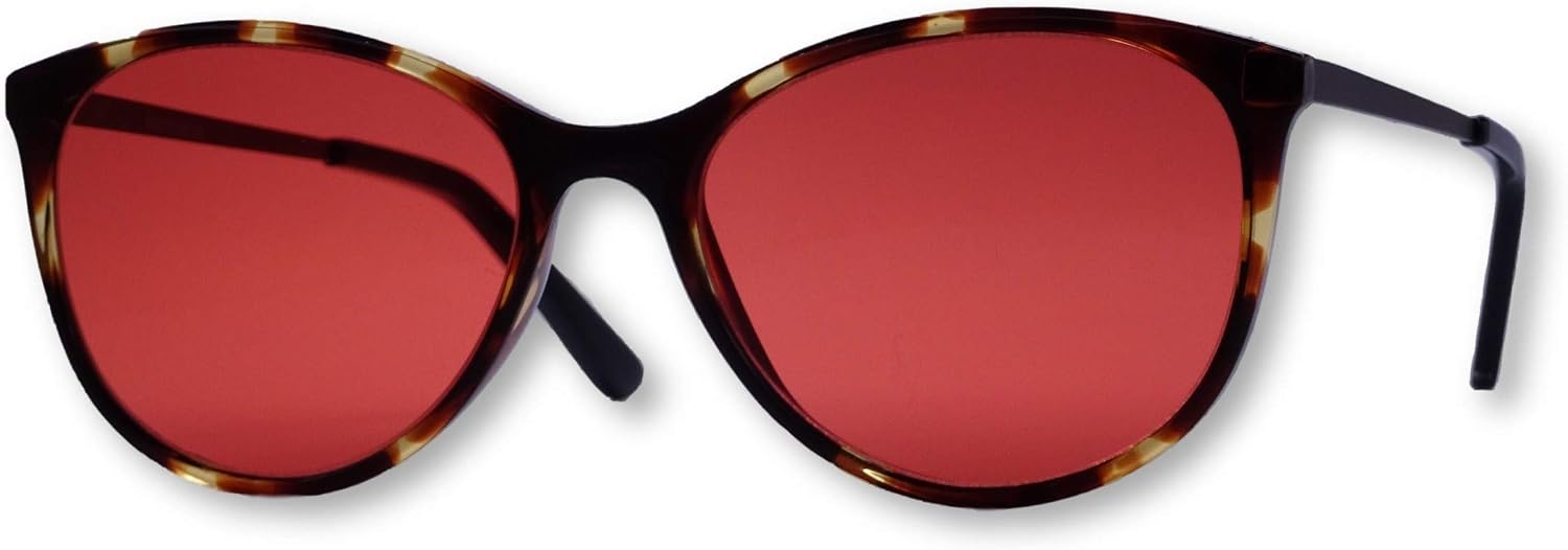 BluBloc Liberty FL41 Blue Light Blocking Glasses For Women - Migraine Relief and Light Sensitivity, Indoor - Image 3