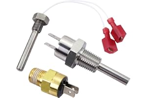 GEATaaT 42002-0024S Stack Flue Sensor 42001-0063S High Limit Switch & 42001-0053S Heater Thermistor Compatible with Pentair Pool and Spa Heaters