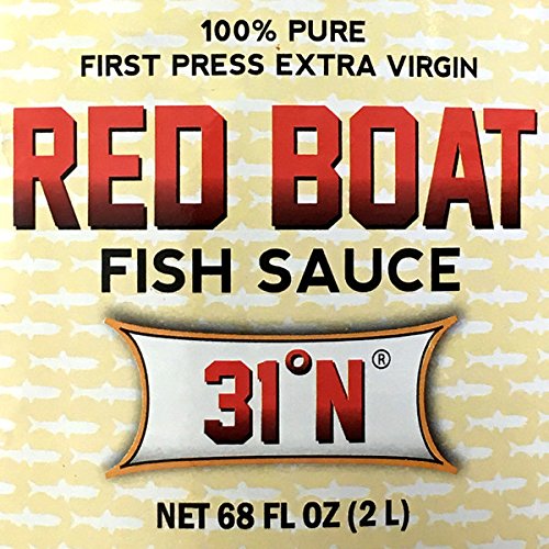 Red Boat Fish Sauce 31N, Restaurant-Size 68 Oz (2 Liter) Bulk Bottle