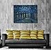 Wieco Art Starry Night Over the Rhone Canvas Prints Wall Art by Van Gogh Famous Oil Paintings Reproduction Extra Large Modern Gallery Wrapped Giclee Artwork Seascape Pictures for Bedroom Home Decor