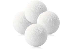 KAIFANSUN 4 Pack Scum Absorber Balls for Spas Hot Tub, 3 Inch Hot Tub Scum Absorber Ball, Reusable Pool Sponge Oil Scum Absorber, Hot Tub Spa Accessories, Keep Water Clean and Clear, Prolongs Filter Life