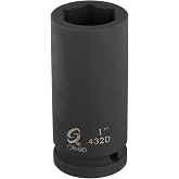 Sunex Tools - SOCKET IMPACT 1IN 3/4IN. DRIVE DEEP 6 POINT