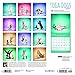 Yoga Dogs Together 2019 12 x 12 Inch Monthly Square Wall Calendar, Animals Humor Dog