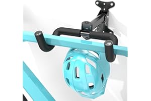 Housolution Bike Wall Mount - [1 Pack] EVA Foam Padded up to 48.5 lbs, Carbon Steel, Heavy-Duty Adjustable Garage Rack for Ro