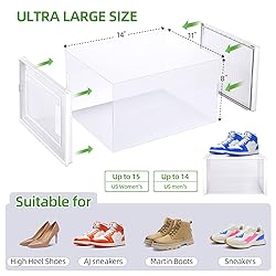 Ohuhu Shoe Storage, Ultra Large Shoe Organizer